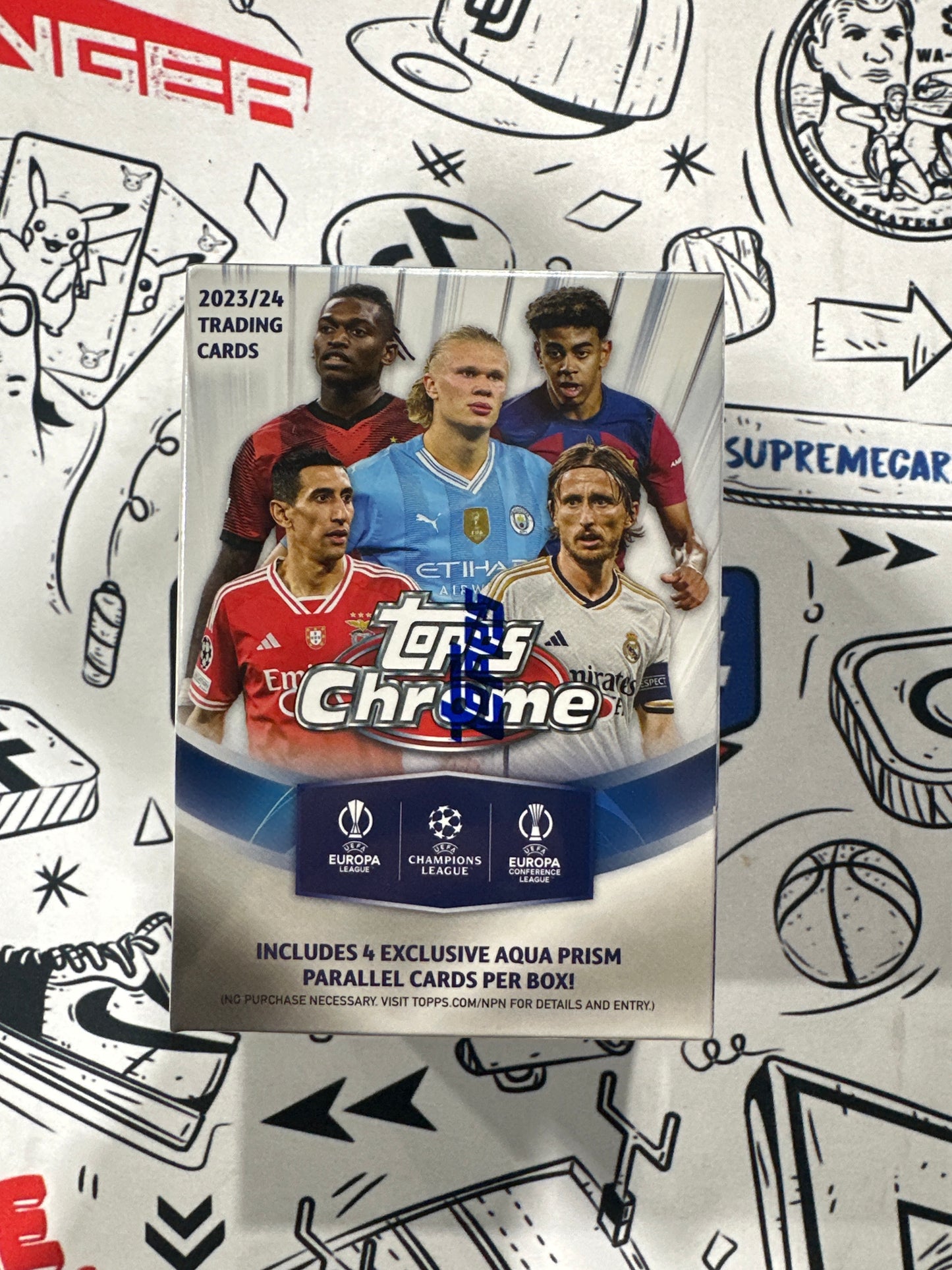 2024 Topps Chrome UEFA Blaster
