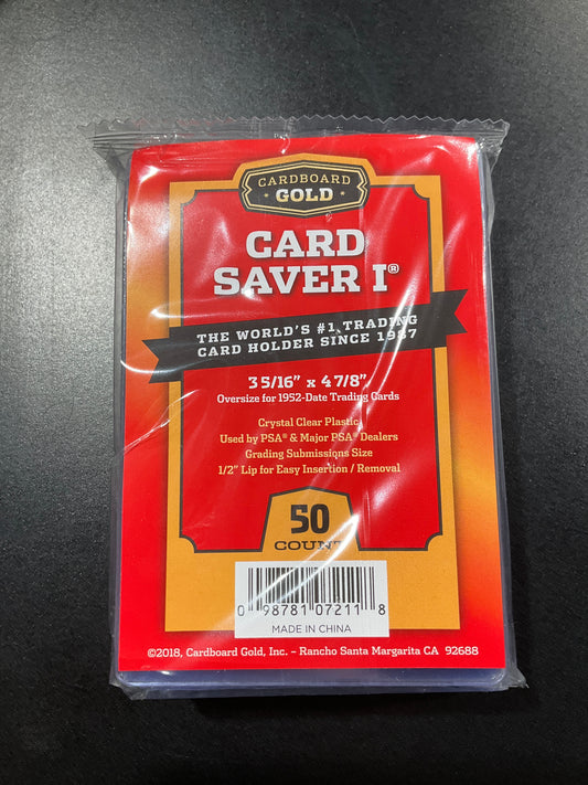 Card Board Gold Card Savers 50 Count