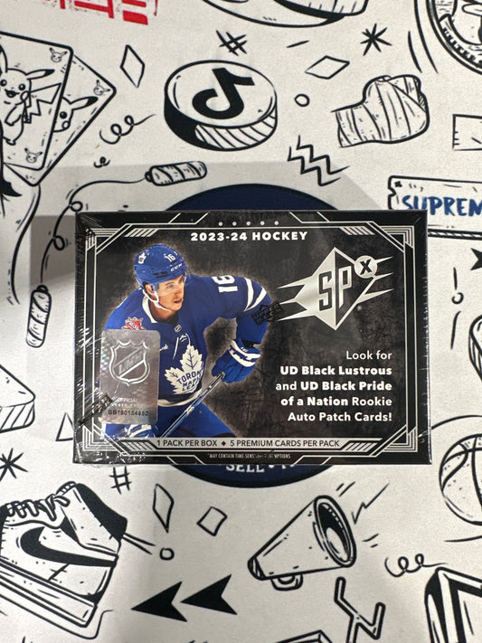 2023 Upper Deck SPx Hockey Hobby Box