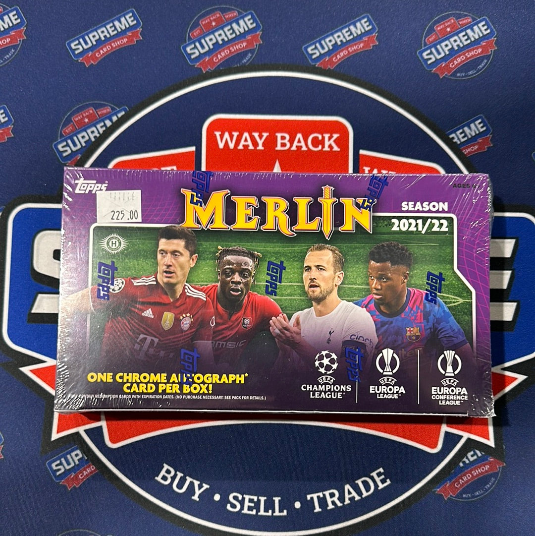 2021 Merlin UEFA Soccer Hobby Box