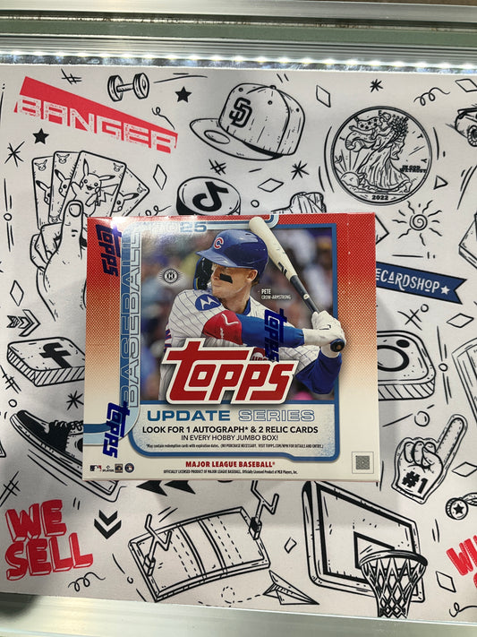 2025 Topps Update Series MLB Jumbo
