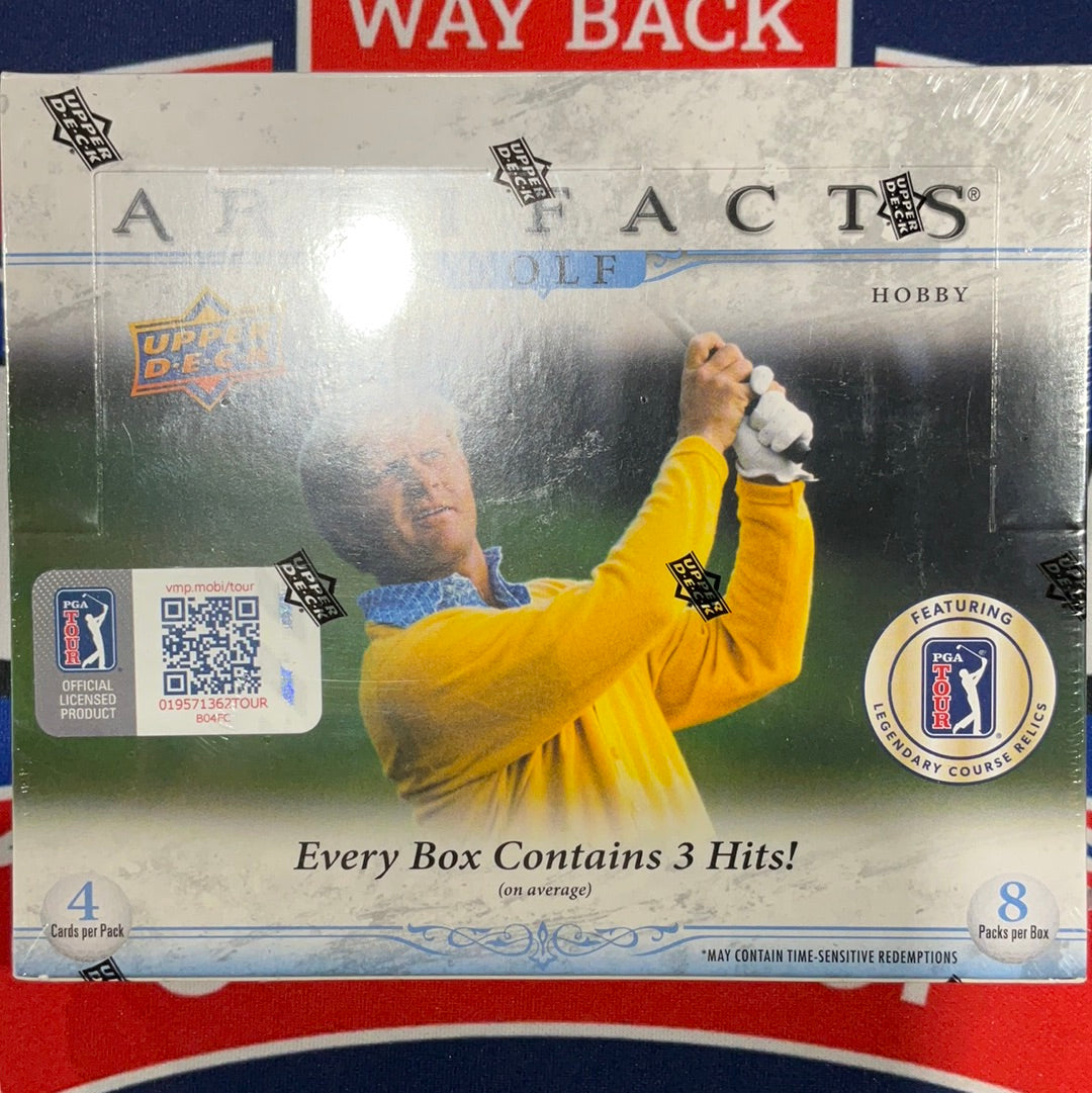 2021 UD Artifacts Golf Hobby