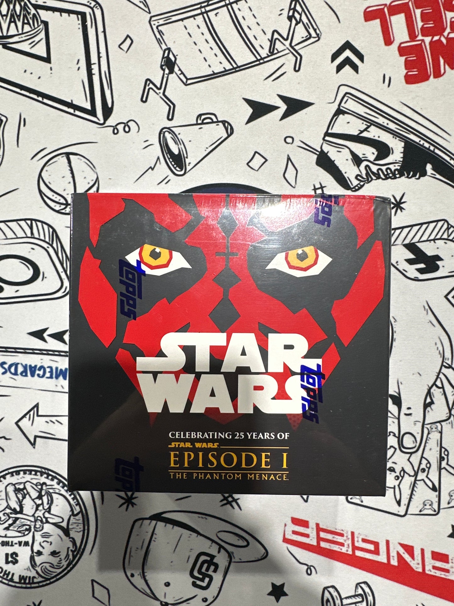 2024 Topps Chrome Sapphire Star Wars Episode 1 Hobby Box