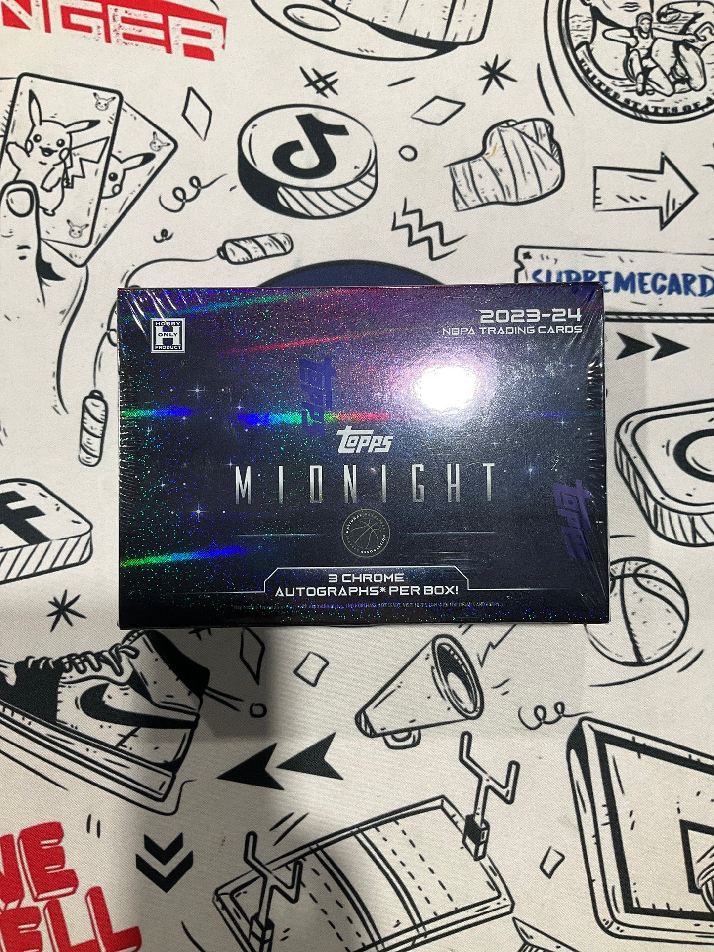 2023-24 NBA Topps Midnight Hobby Box