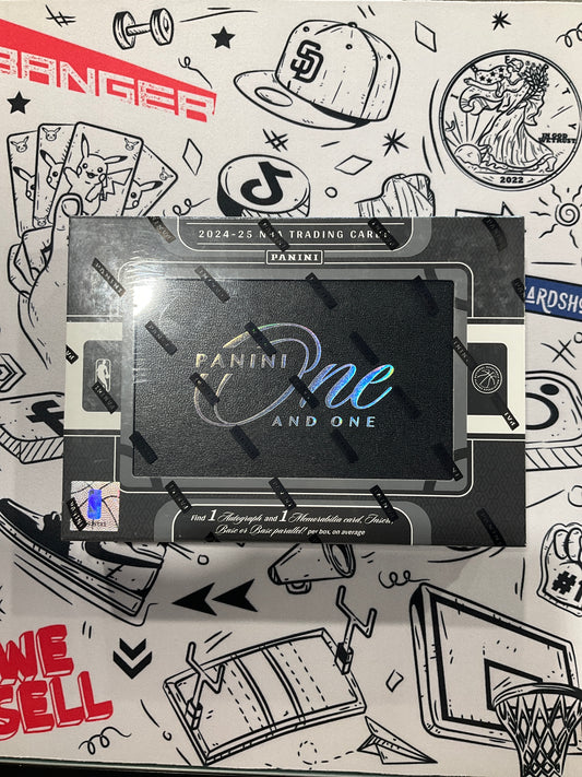2024-25 Panini One and One NBA Hobby Box