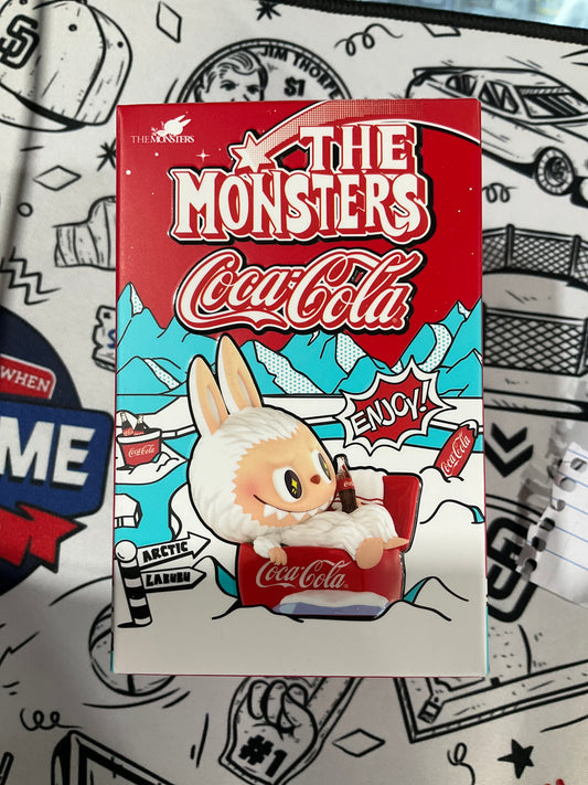 Labubu The Monsters Coca Cola Small Keychain