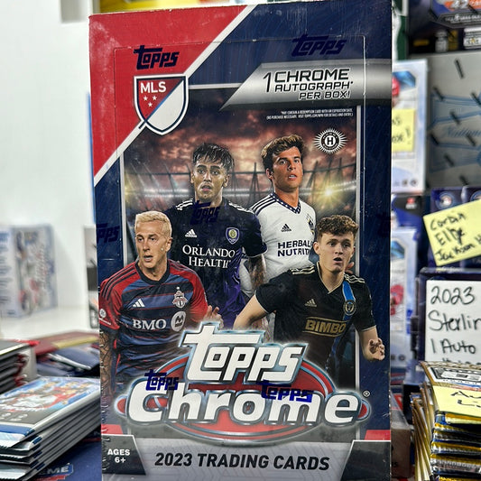 2023 Topps Chrome MLS Hobby Box