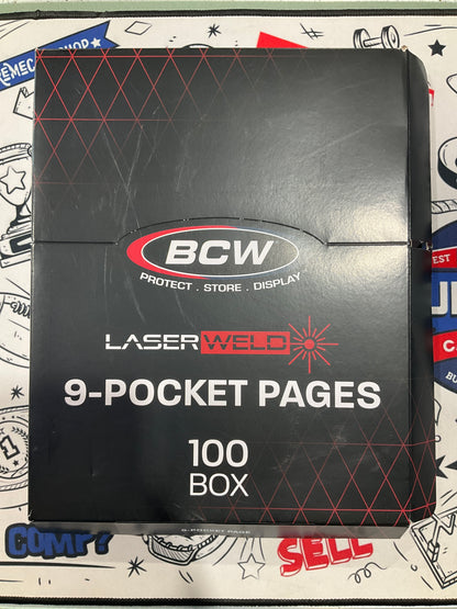 BCW 9-Pocket Page One Sheet