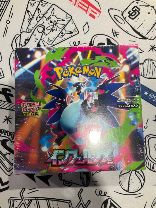 Pokemon Japanese Mega Inferno X Booster Box