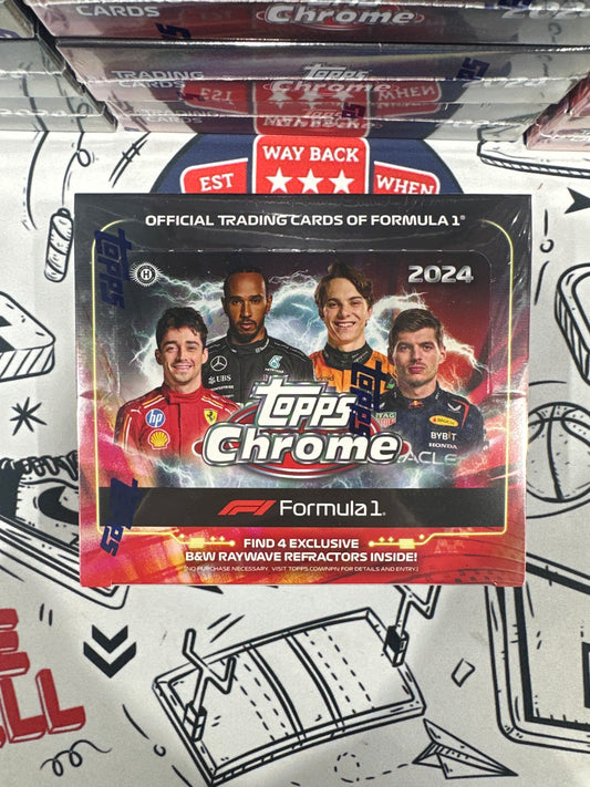 2024 Topps Chrome F1 Lite Box