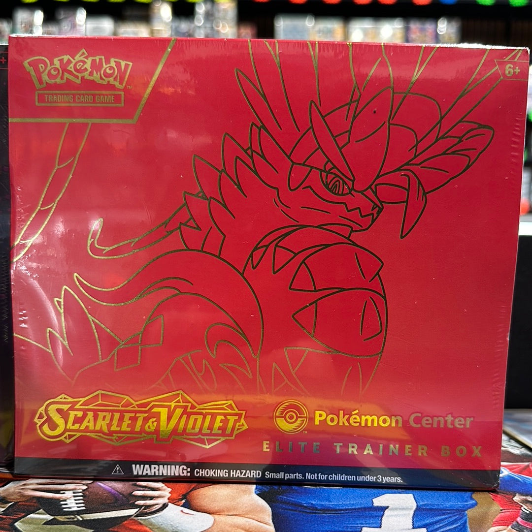 Pokemon Scarlet Violet Base PC ETB