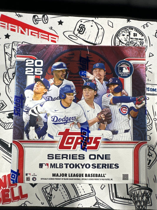 2025 Topps Series 1 Tokyo Series Mega Box