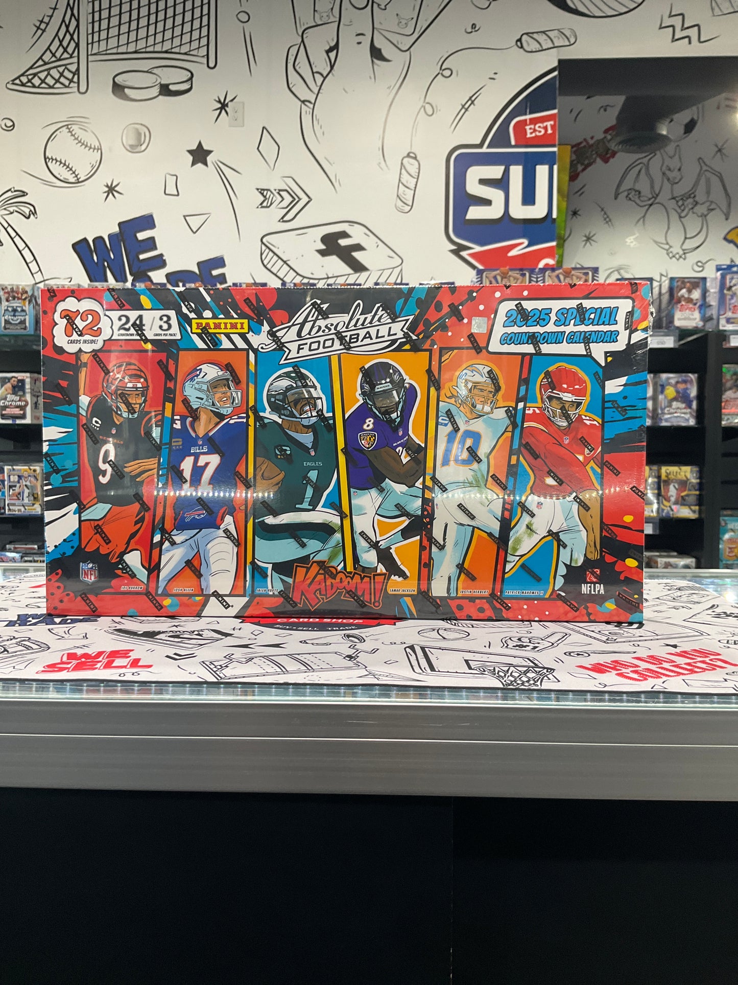 2025 Panini Absolute Football Countdown Calendar