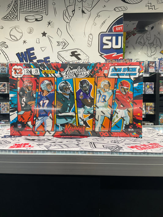 2025 Panini Absolute Football Countdown Calendar