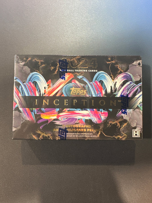 2024 Topps Inception NFL Hobby Box