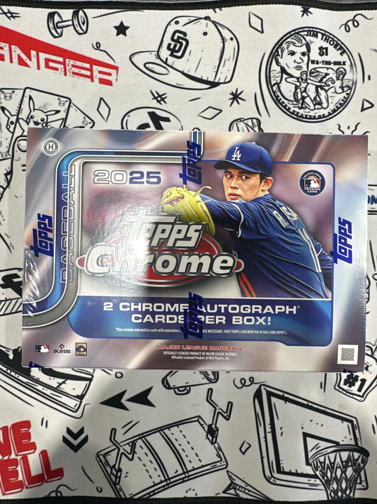 2025 Topps Chrome MLB Breakers Delight Box