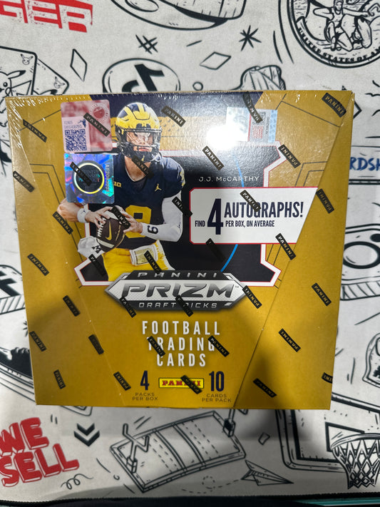2024 Prizm Draft Picks NFL Hobby Box
