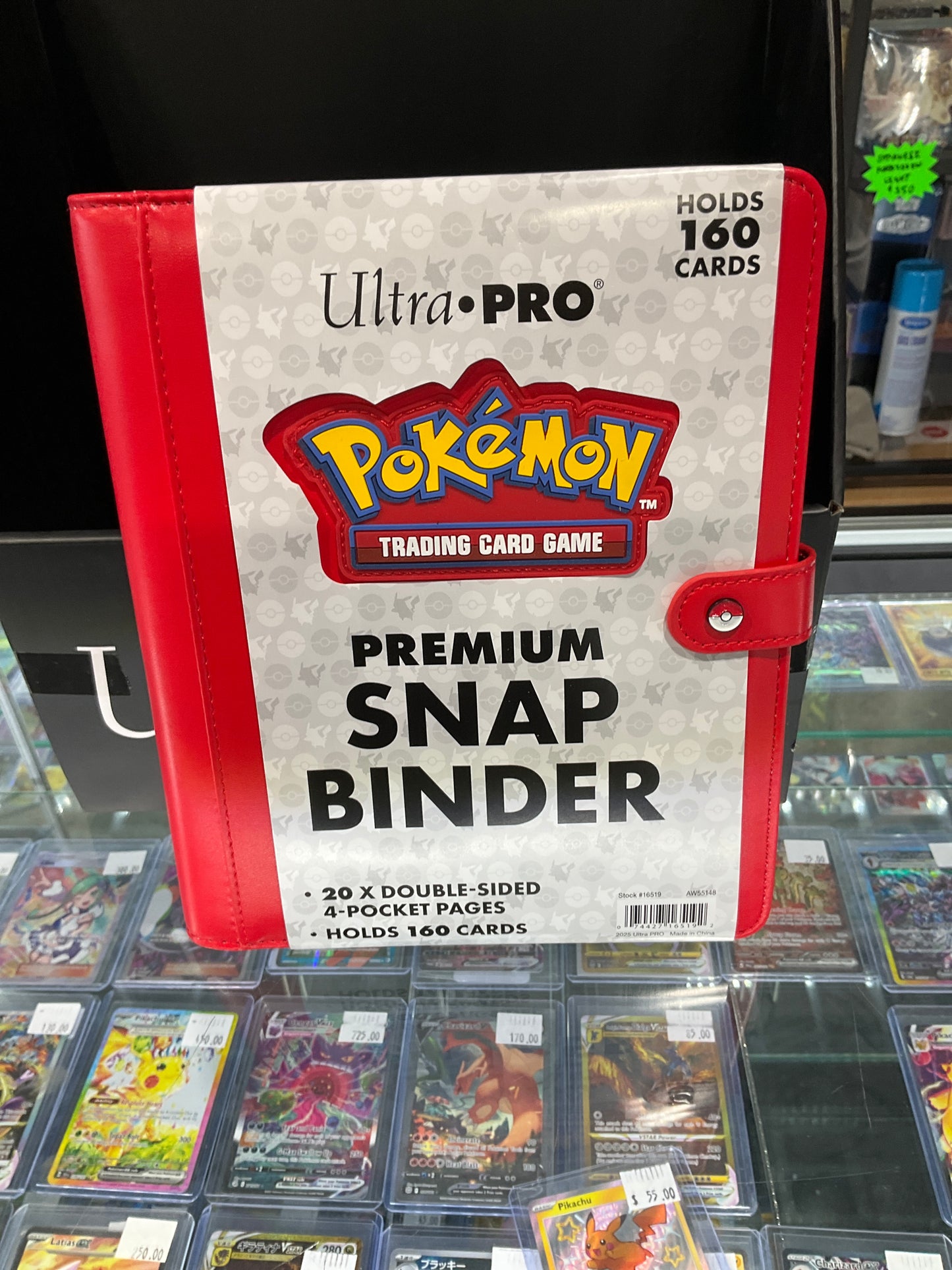 Pokemon Ultra Pro Snap Back Binder
