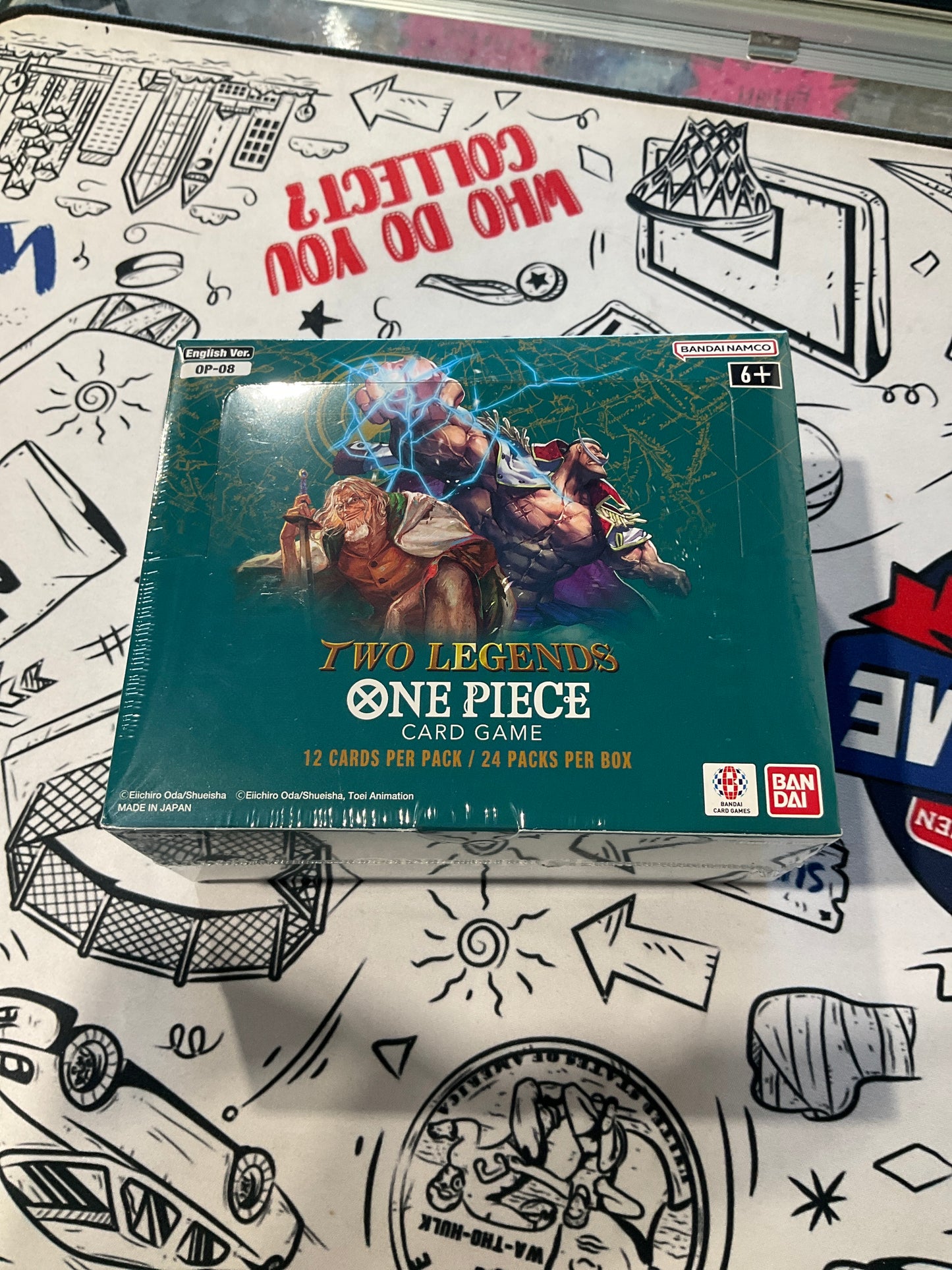 One Piece OP 08 English Box