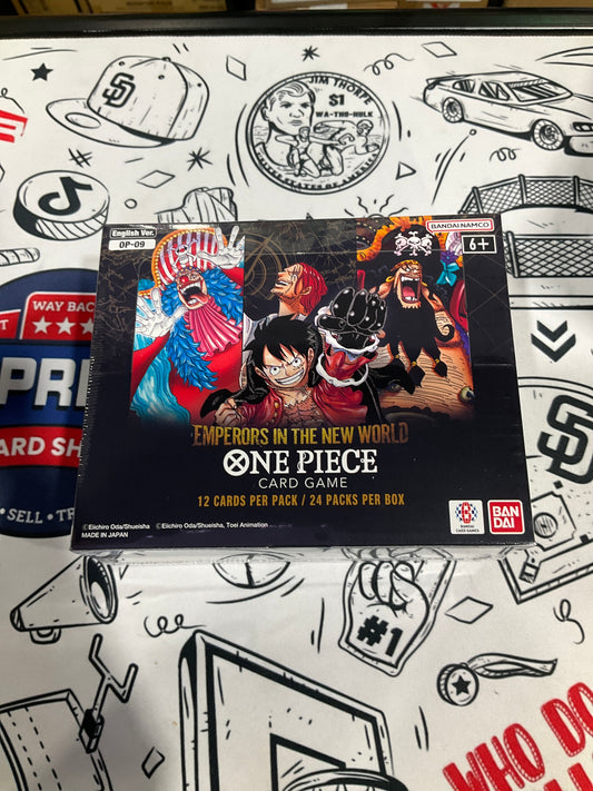 One Piece OP 09 English Booster Box
