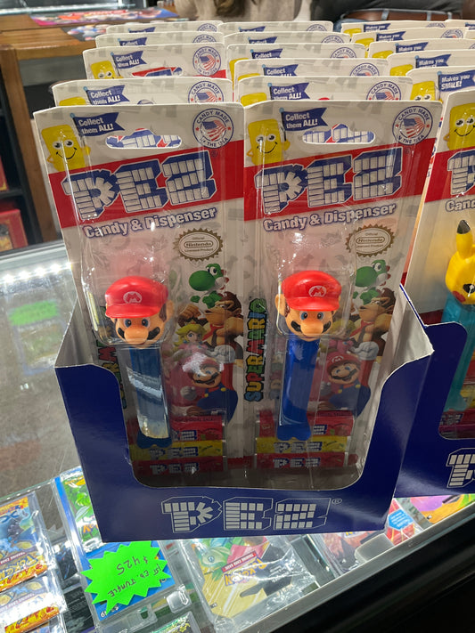 Mario Pez Dispenser w/ Candy