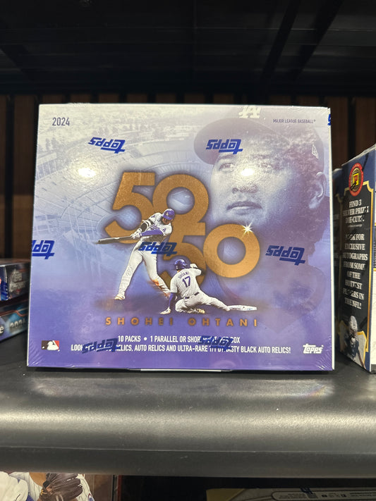 2024 Topps Shohei Ohtani 50/50 Hobby Box