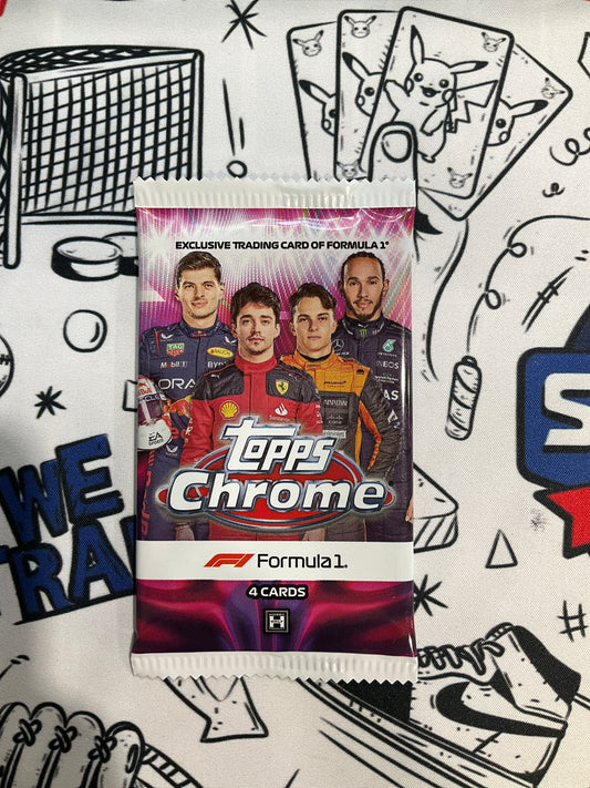2023 Topps Chrome F1 Pack