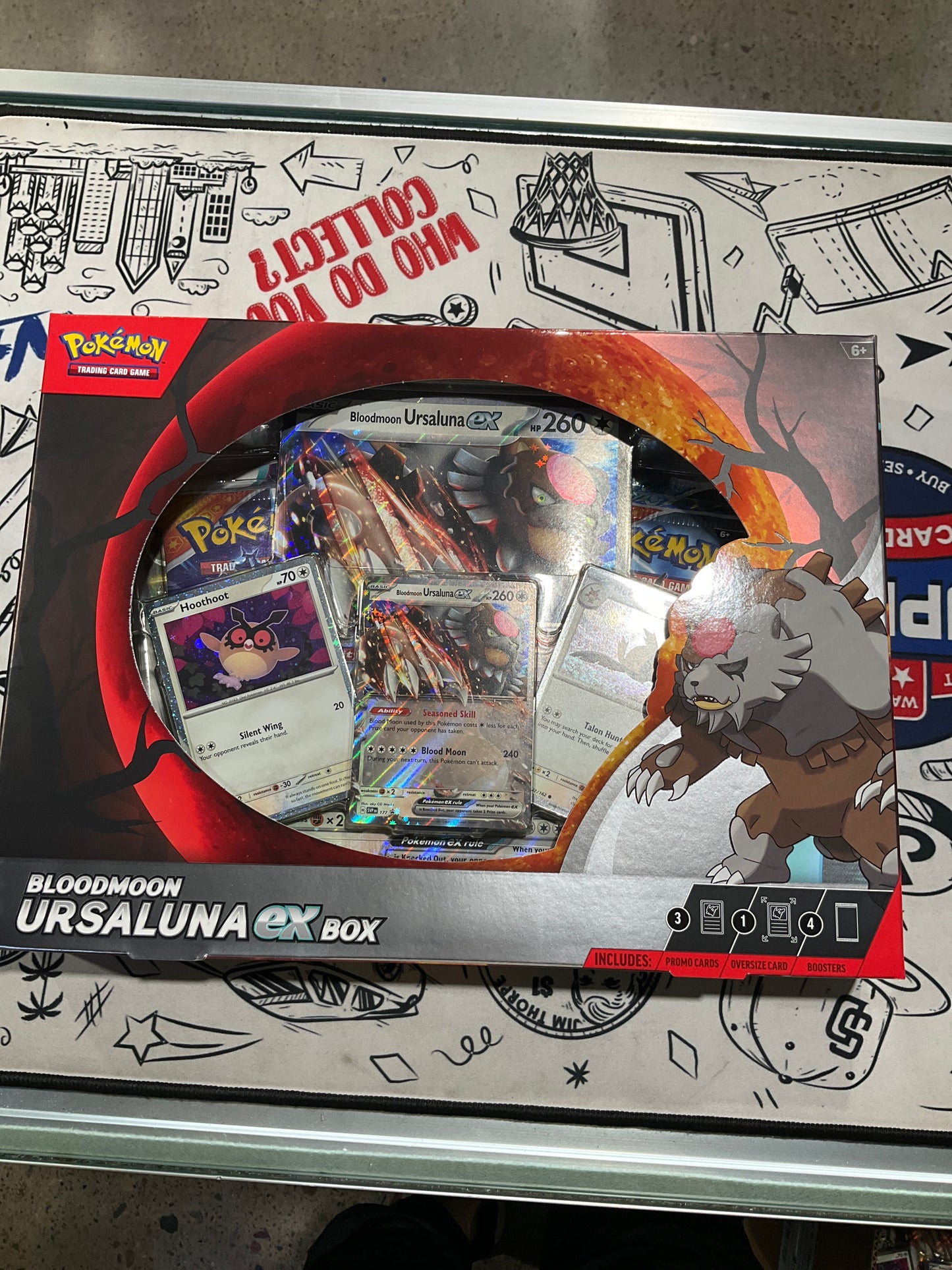 Pokémon Bloodmoon Ursaluna EX Collection Box