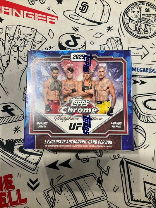 2025 Topps Chrome UFC Sapphire Hobby