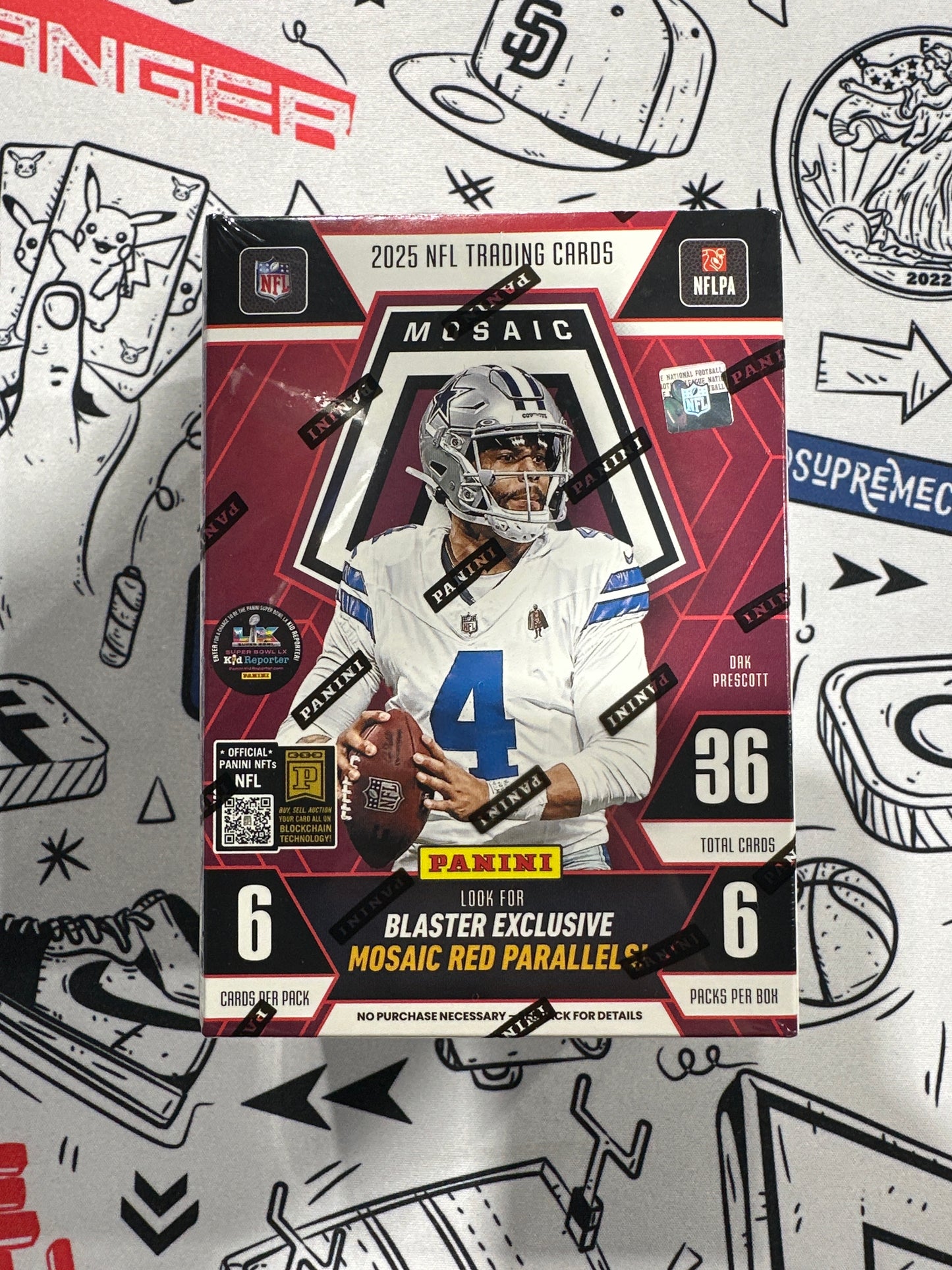 2025 Mosaic NFL Hobby Blaster Box