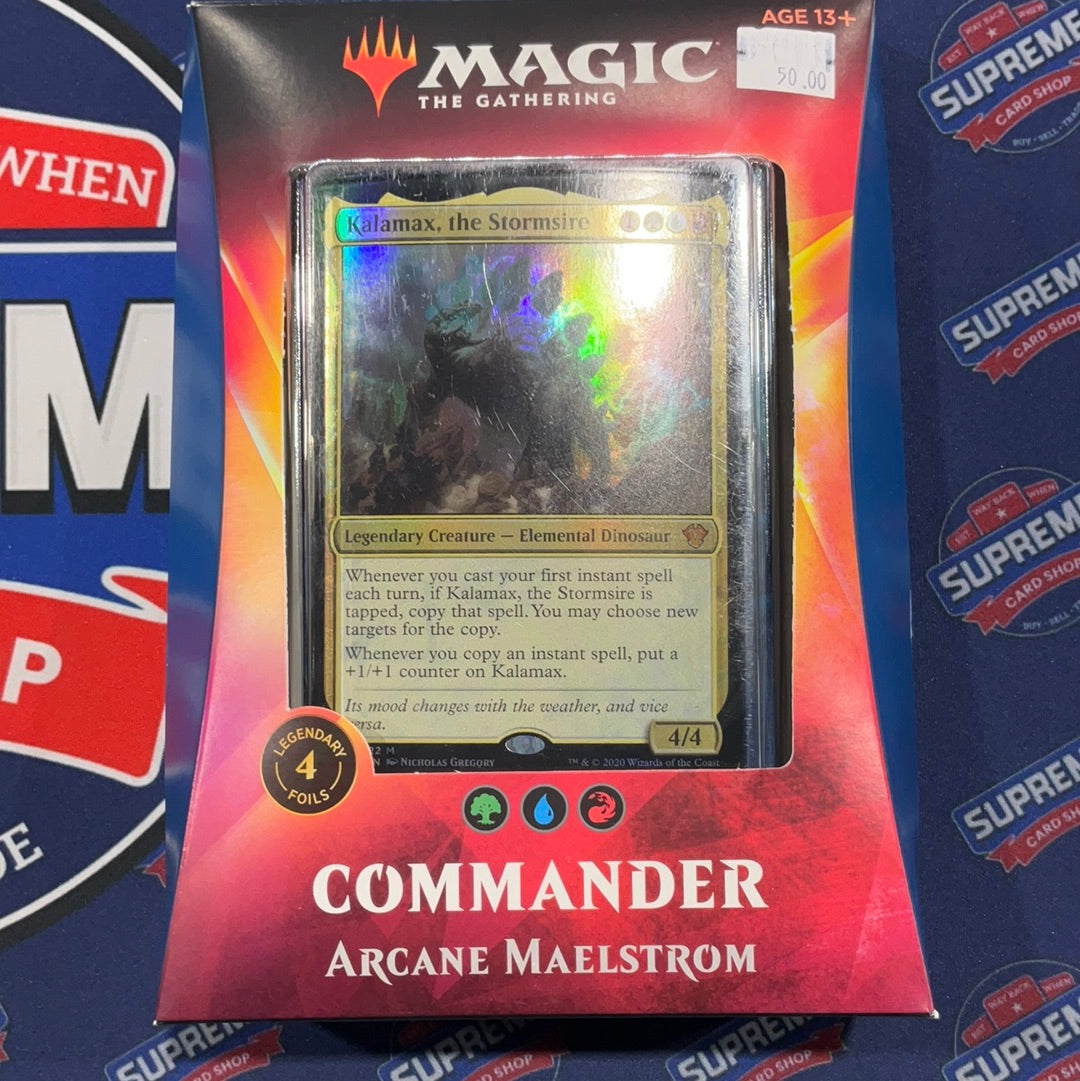 Magic Arcane Maelstrom Commander Deck