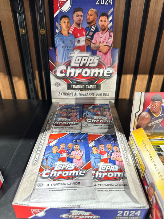 2024 Topps Chrome MLS Hobby Pack