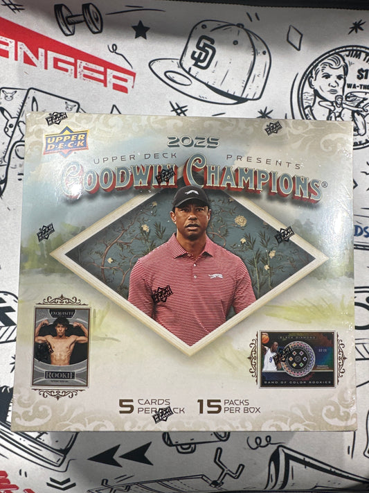 2025 Upper Deck Goodwin Champions Hobby Box