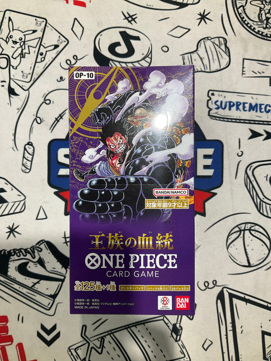 One Piece OP-10 Japanese Box