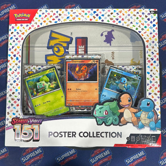 Pokemon 151 English Poster Collection Box
