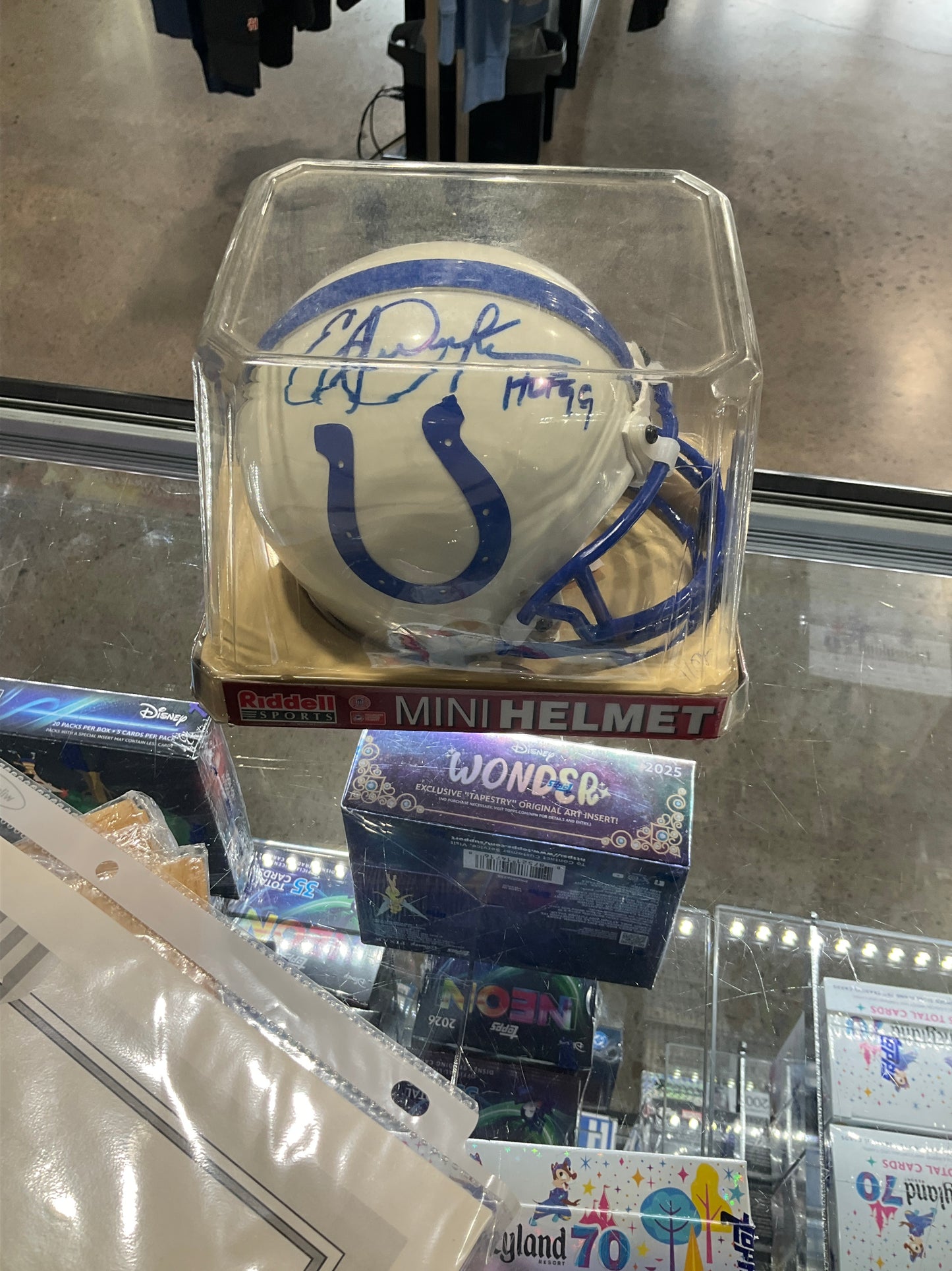 Eric Dickerson Mini Autographed Helmet