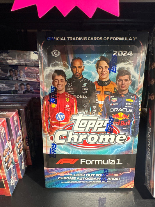 2024 Topps Chrome F1 Hobby Box