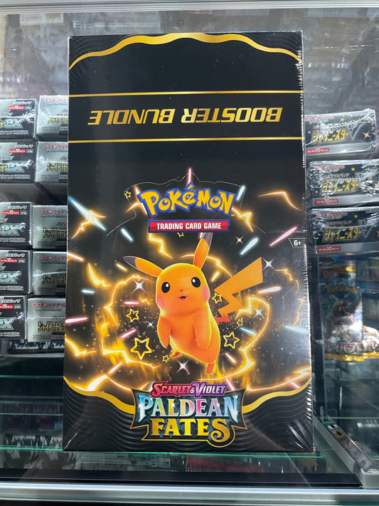 Pokémon Scarlet & Violet Paldean Fates Booster Bundle Sealed Display
