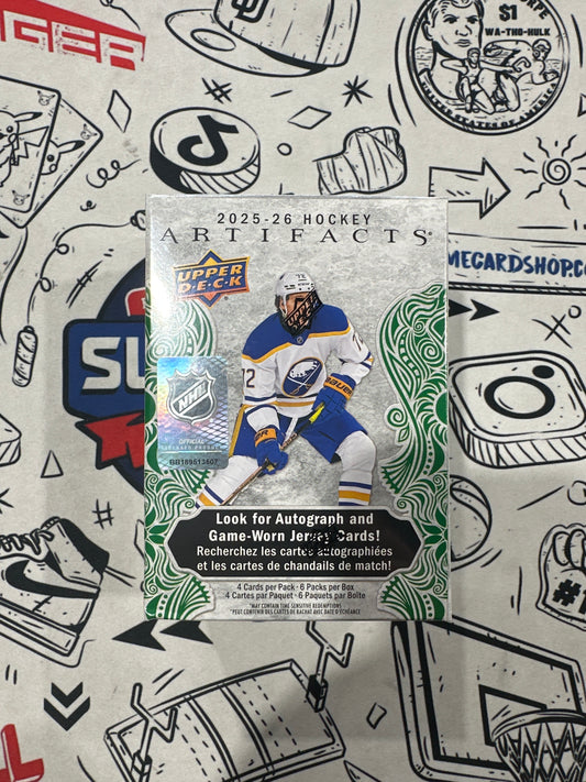 2025 Upper Deck Artifacts Hockey Blaster Box
