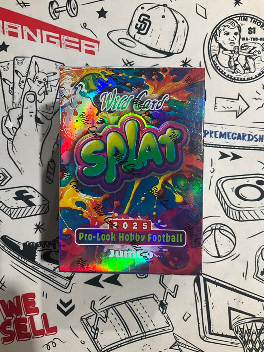 Wild Card Splat Pro-Look Hobby Football 2025