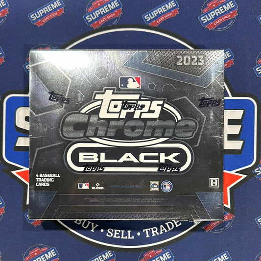 2023 Topps Chrome Black Hobby Box