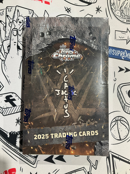 2025 Topps Chrome WWE X Cactus Jack Hobby Box