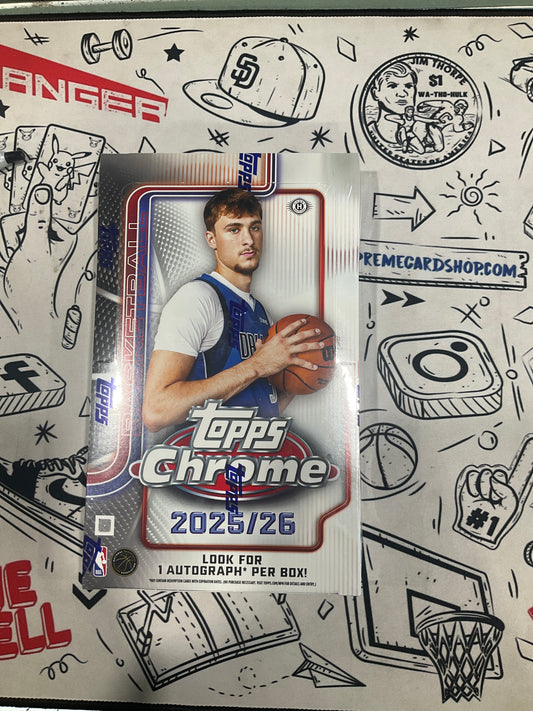 2025/26 Topps Chrome NBA Hobby