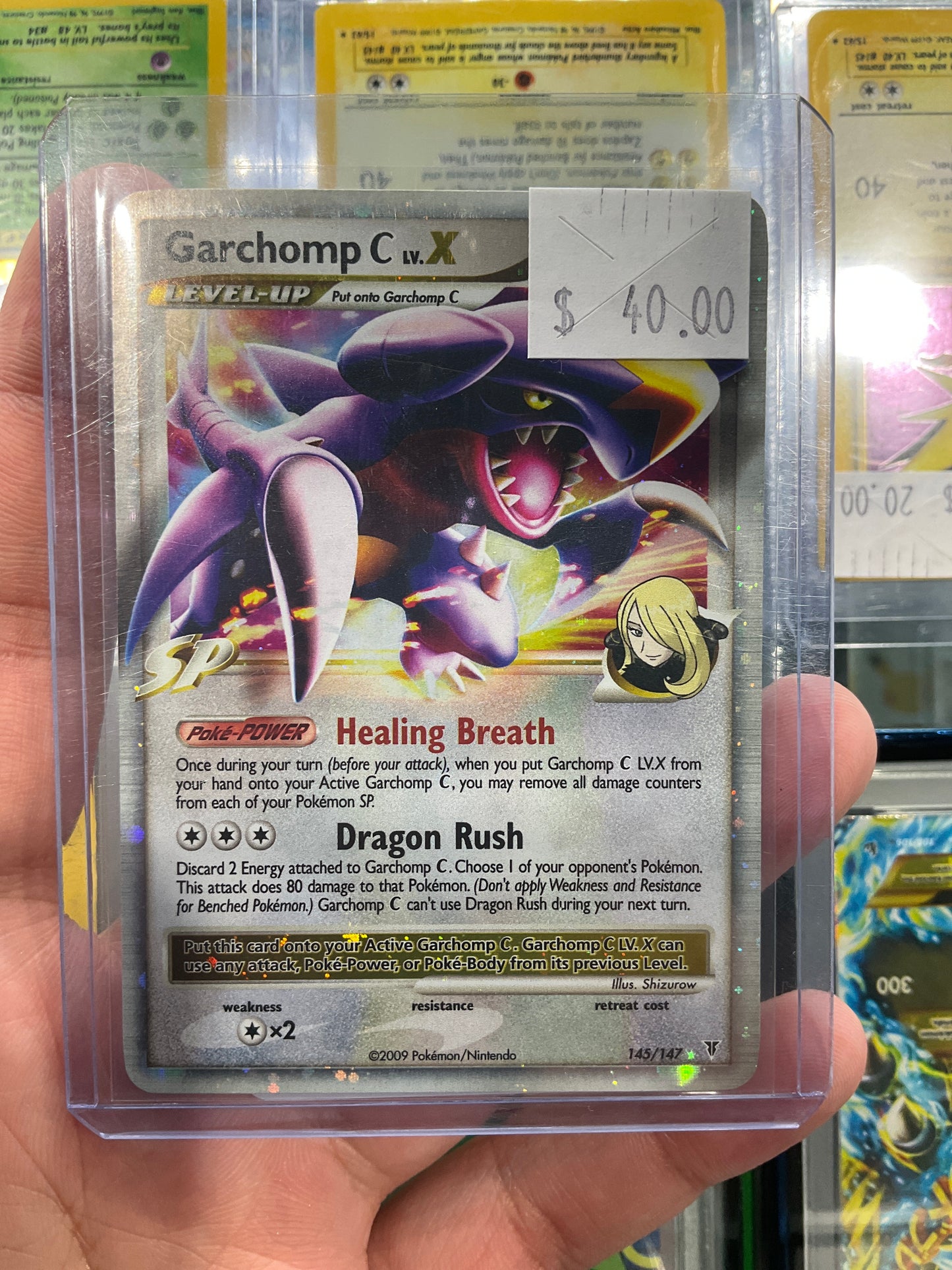 Pokemon Garchomp C LV.X 145/147