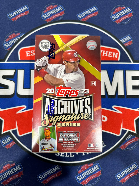 2023 Topps Archives Signature