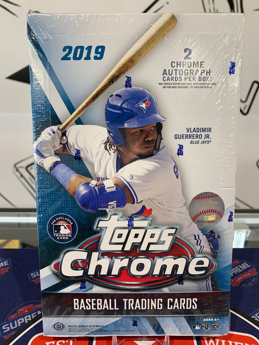 2019 Topps Chrome MLB Hobby Box