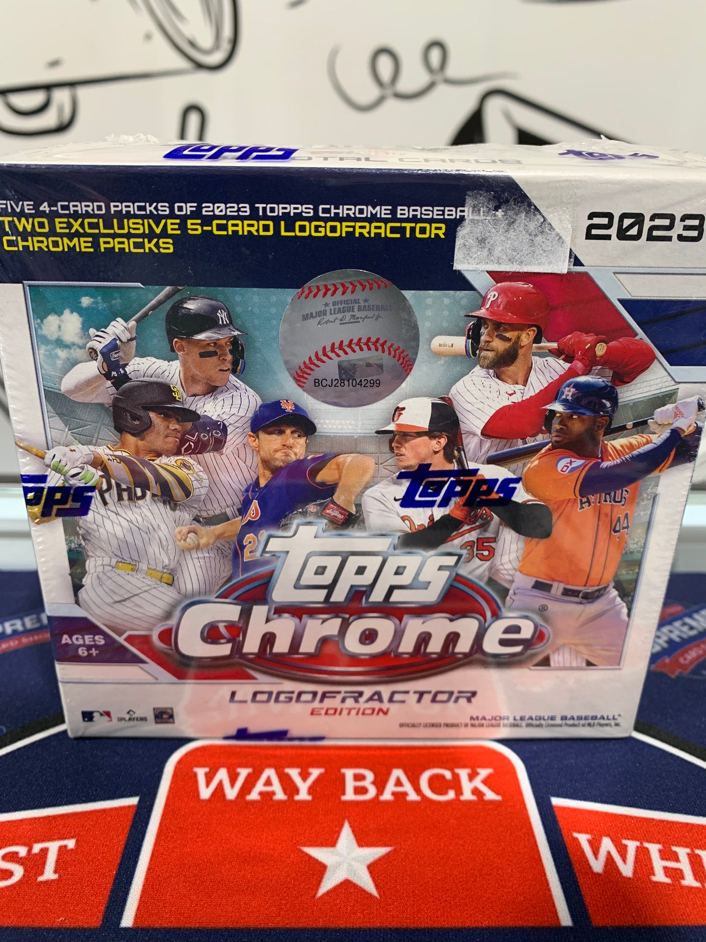 2023 MLB Topps Chrome Logofractor Box