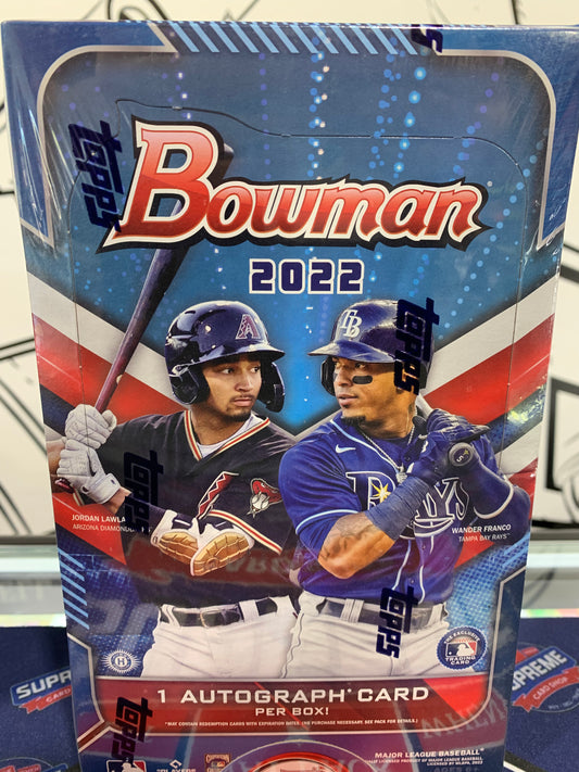2022 MLB Bowman Hobby Box