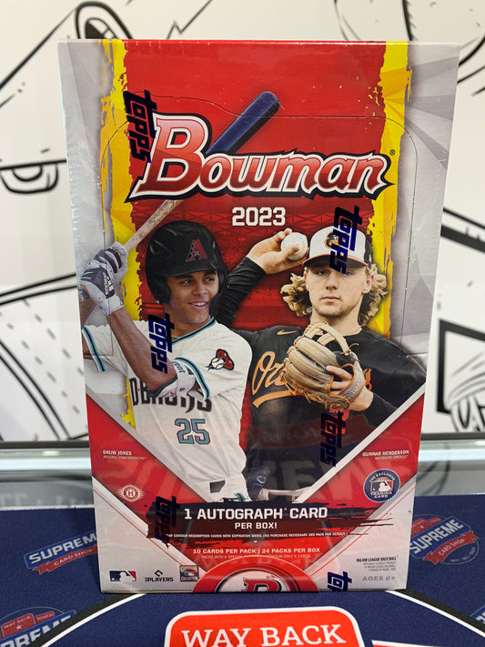 2023 MLB Bowman Hobby Box