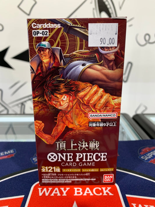 One Piece OP 02 Japanese Box